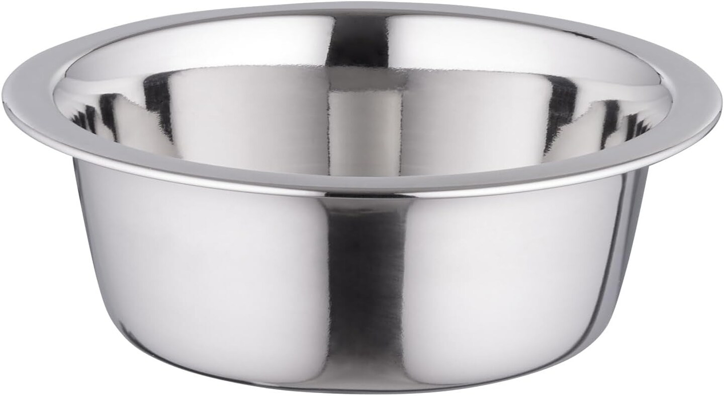 IRIS USA Stainless Steel Dog Bowls - 5 Pack, 16 oz Small Stainless Steel Dog Bowls