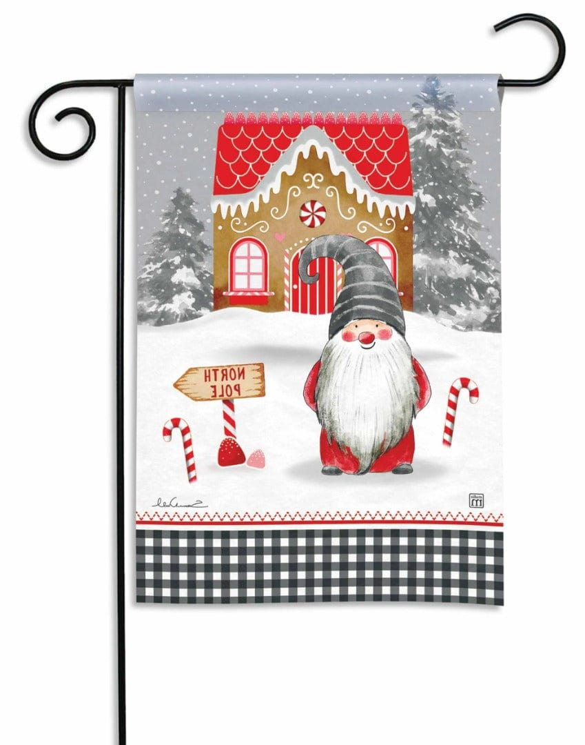 Holiday Gnome Christmas Garden Flag