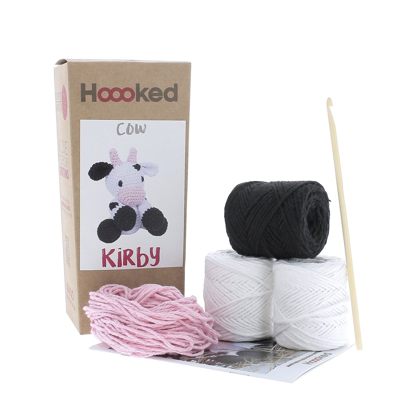 DIY Crochet Kit by Hoooked Cow Kirby - Lotus PAK128
