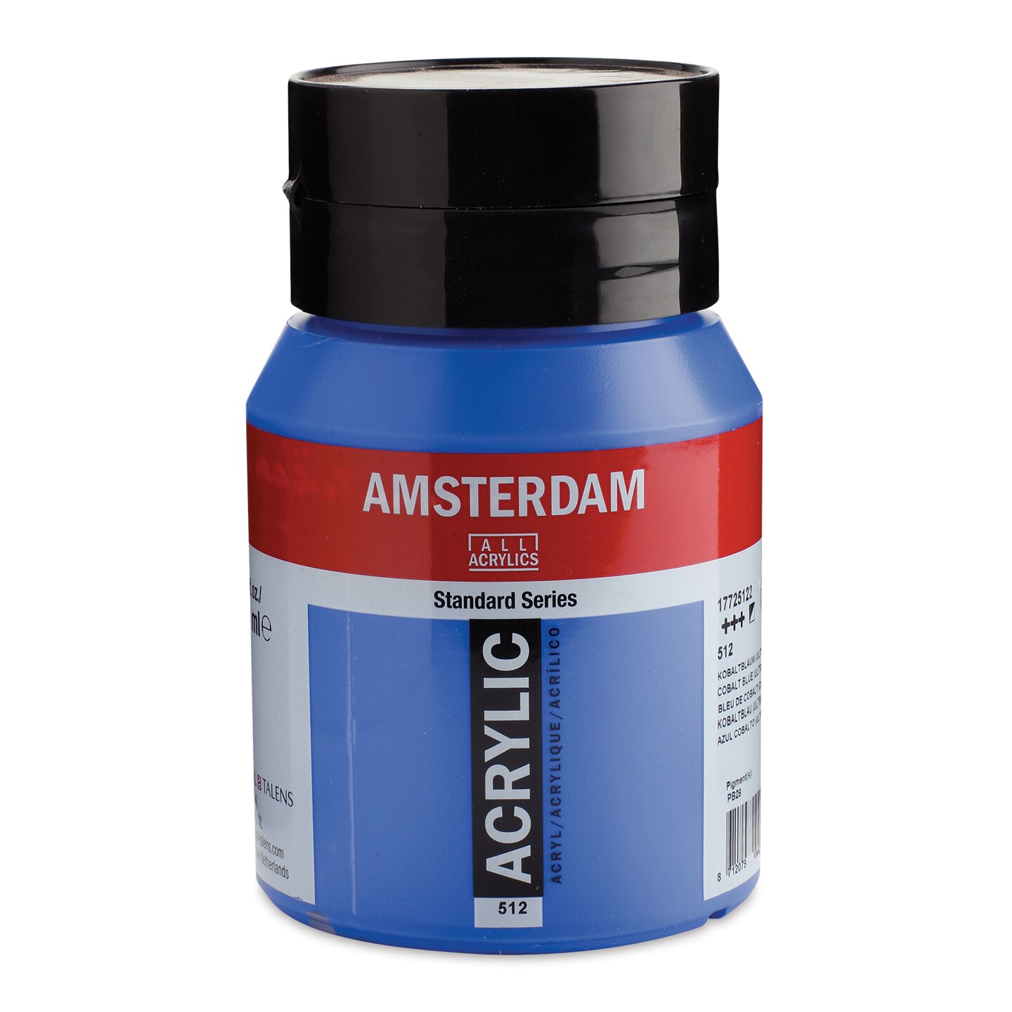 Amsterdam Standard Series Acrylic - Cobalt Blue Ultramarine, 500 ml bottle