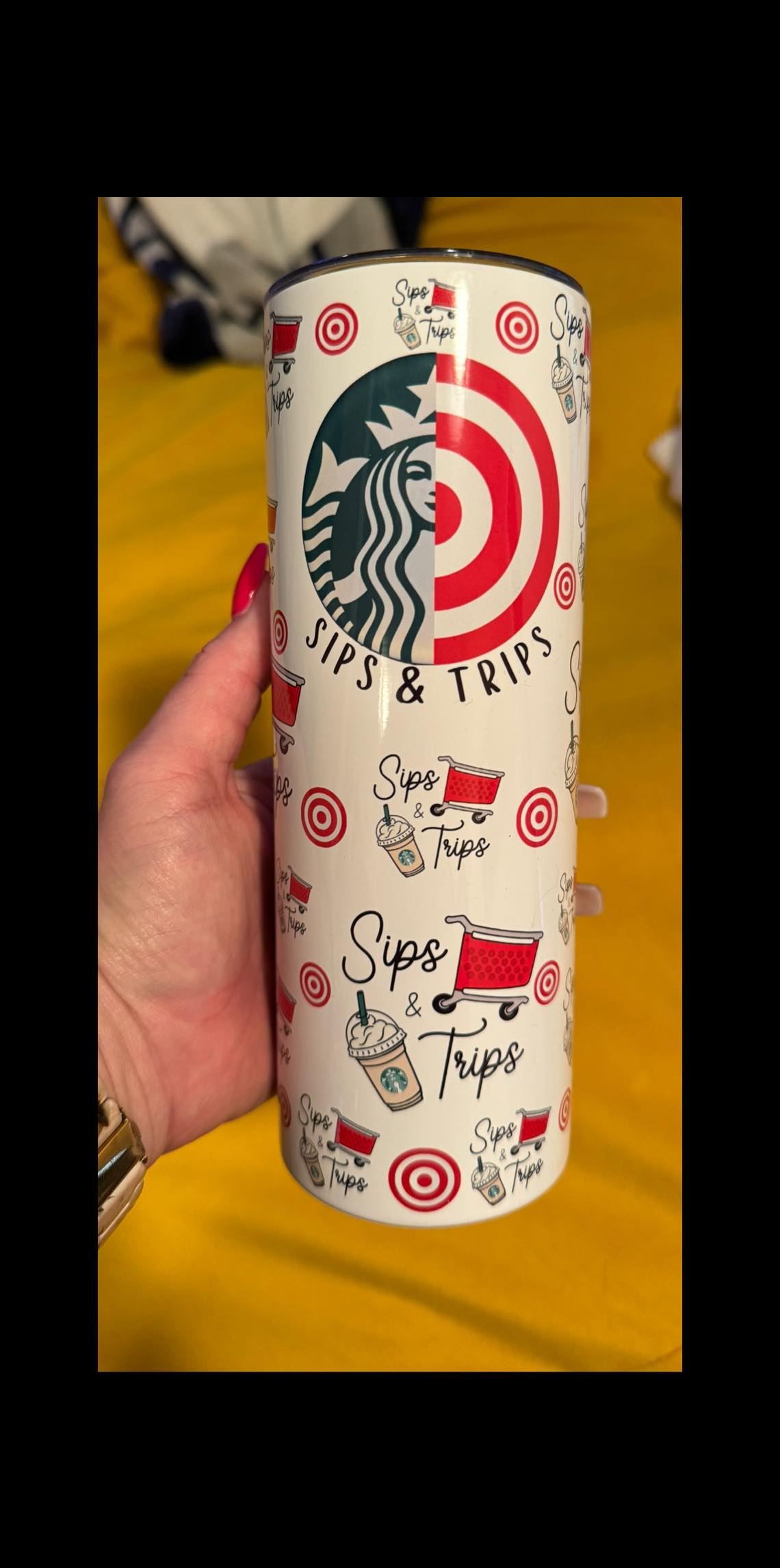 Sips and Trip Tumbler 405565835980226560