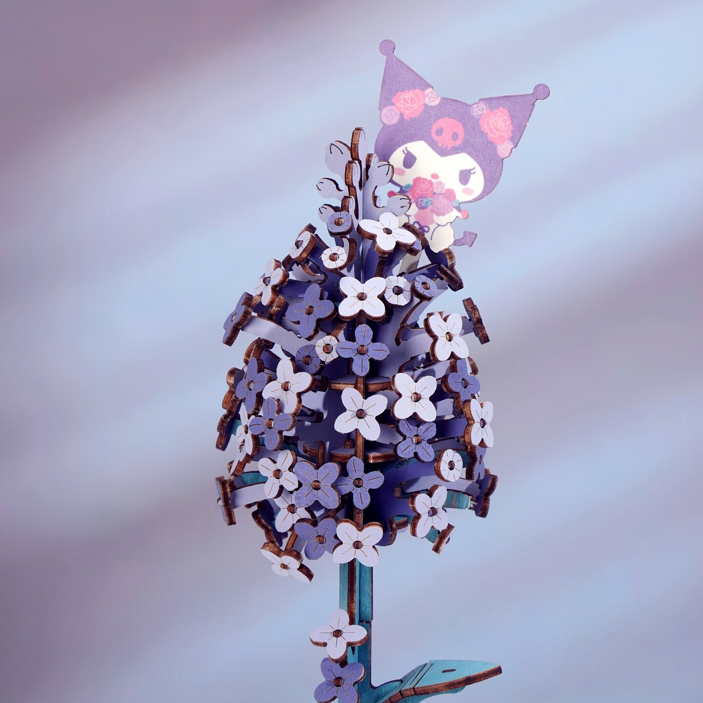 3D Wooden Puzzle | Hello Kitty&#xAE; and Friends Kuromi Lilac