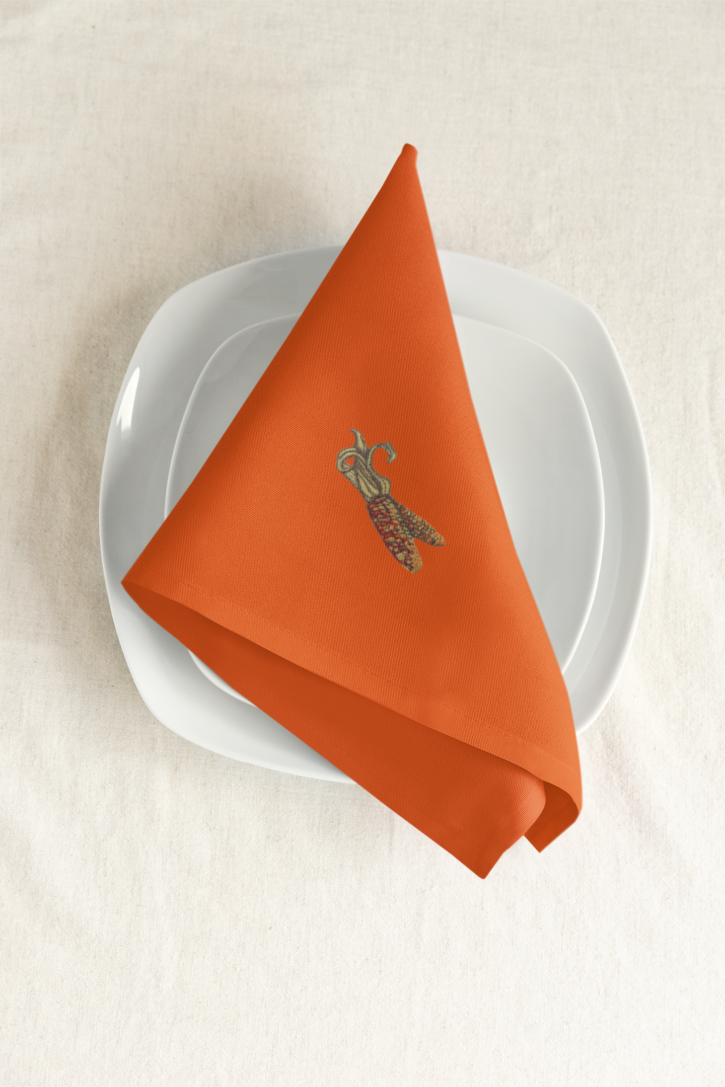 Indian Corn, Maize, Flint, Fall Harvest, Embroidered, Iron on Patch