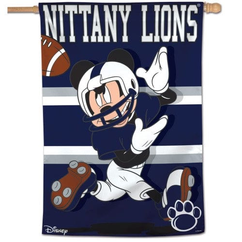 Penn State Nittany Lions Banner Mickey Mouse Football