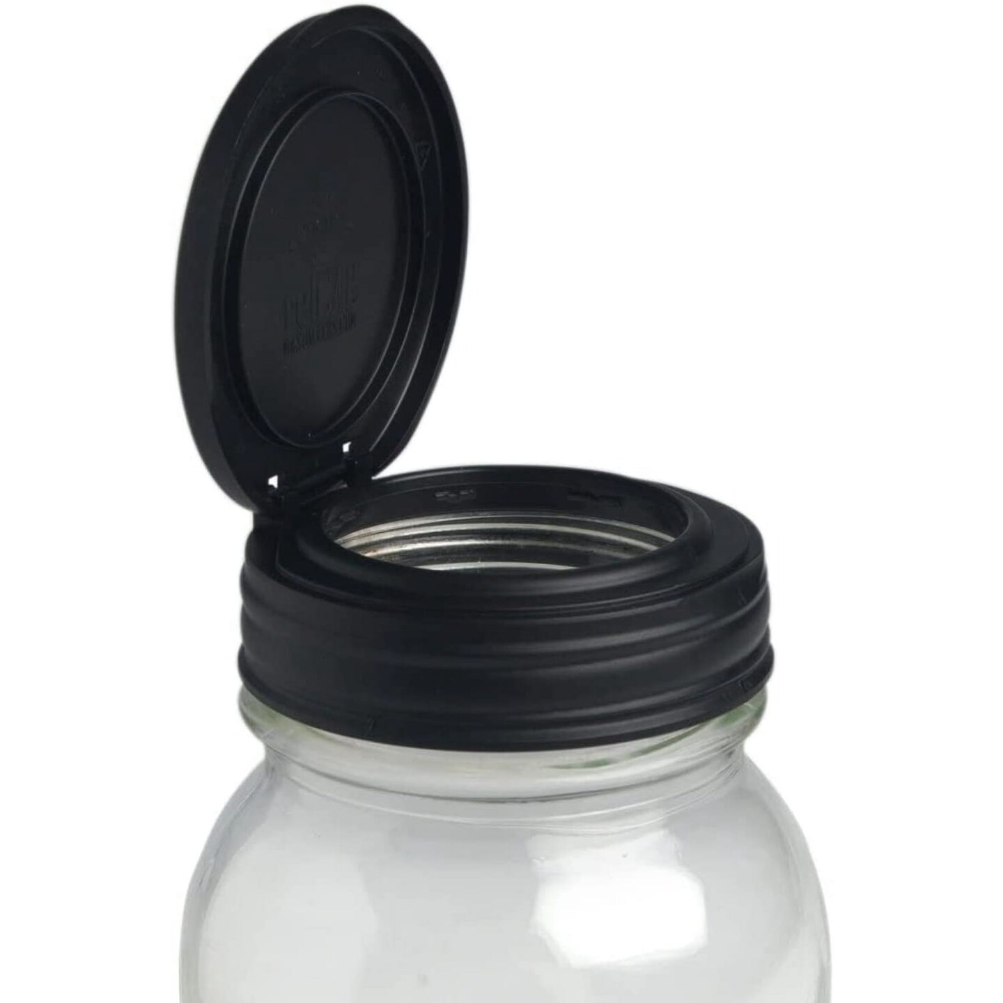 reCAP Mason Jar Lid Flip Cap, Regular Mouth, Made in USA, Leak-proof and Freezer-proof