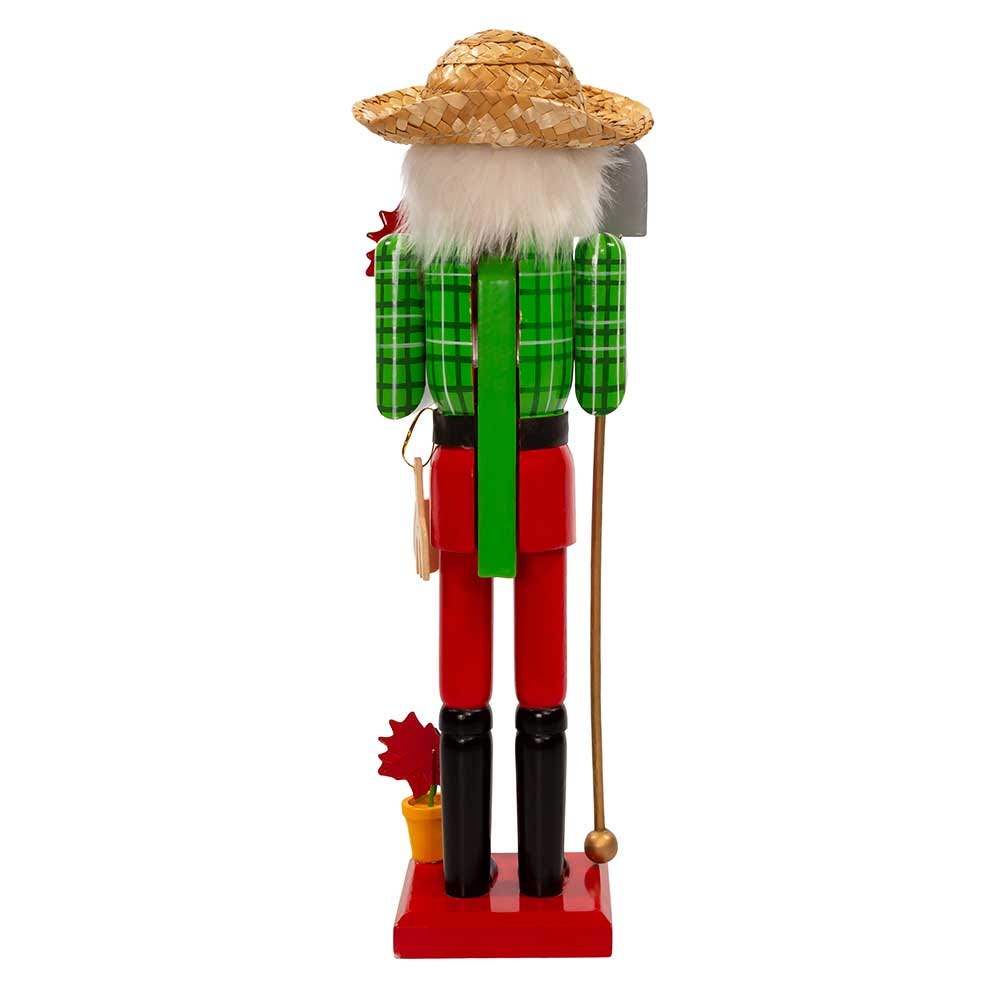 Kurt Adler 15-Inch Wooden Gardener Nutcracker
