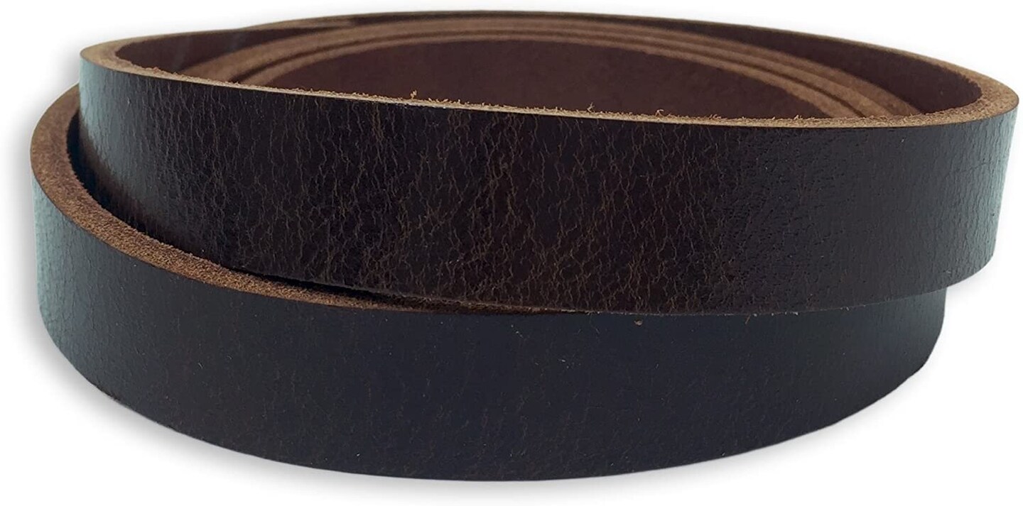 8-10 oz (3-4mm) Buffalo Leather Straps, Strips &#x26; Belt Blanks