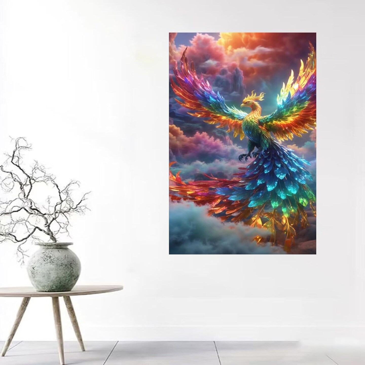 Phoenix Diamond Art Kits for Adults-HD Canvas