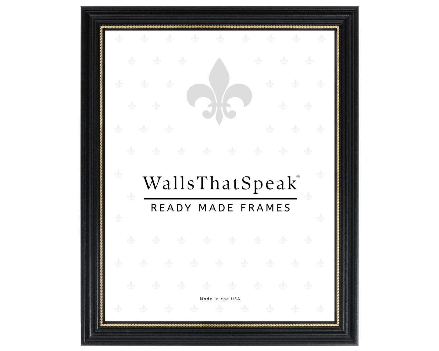 24x30 Picture Frame, Stratton 0.75 Inch Wood Moulding, Wall Display Frame for Art, Posters, or Photos by wallsthatspeak