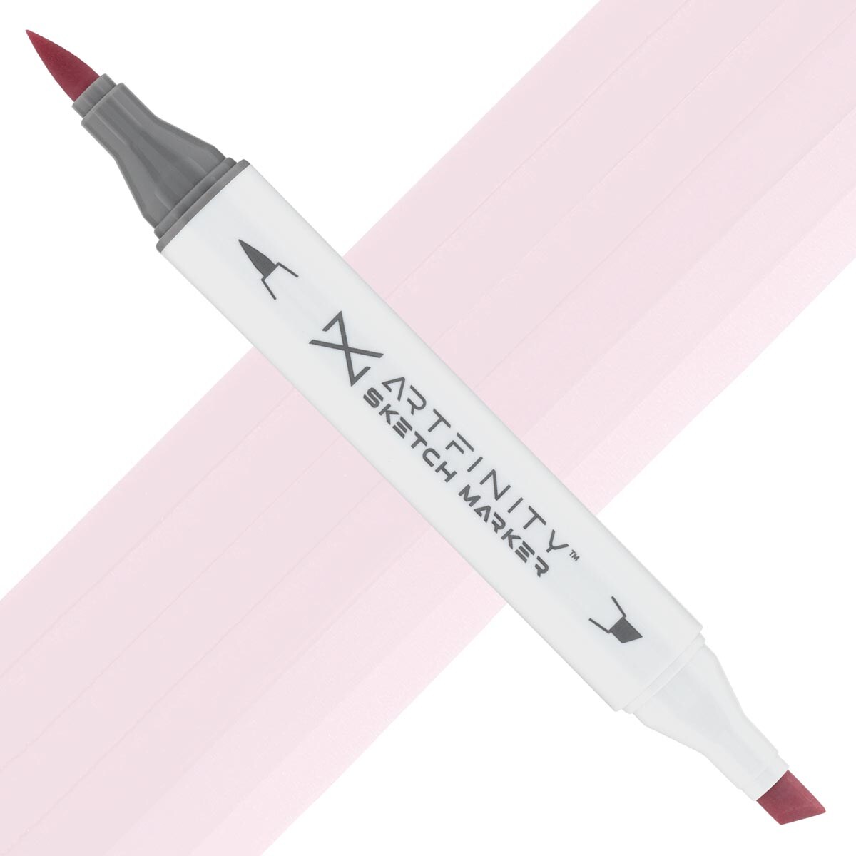 Artfinity Sketch Markers - Grayish Cherry RV6-1, Vibrant, Professional, Dye-Based Alcohol Markers for Artists, Drawing, Travel, & More