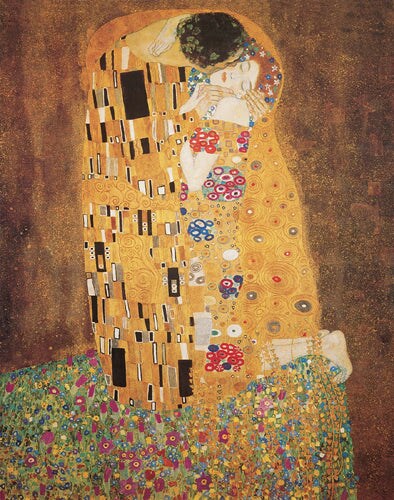 Le Baiser, 1908 by Gustav Klimt Wall Art D&#xE9;cor 14 x 11 Art Print