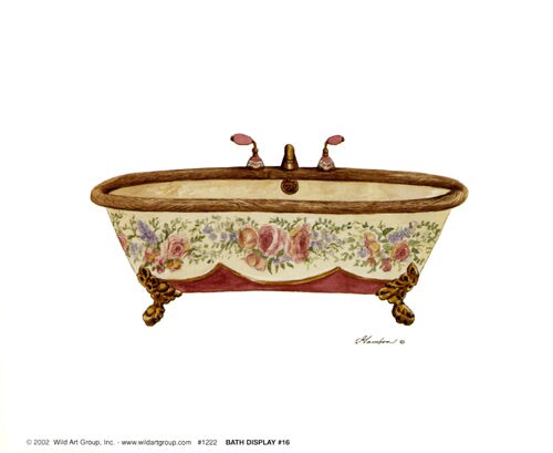 Bath Display #16 by Consuelo Gamboa Wall Art Décor 9 x 11 Art Print