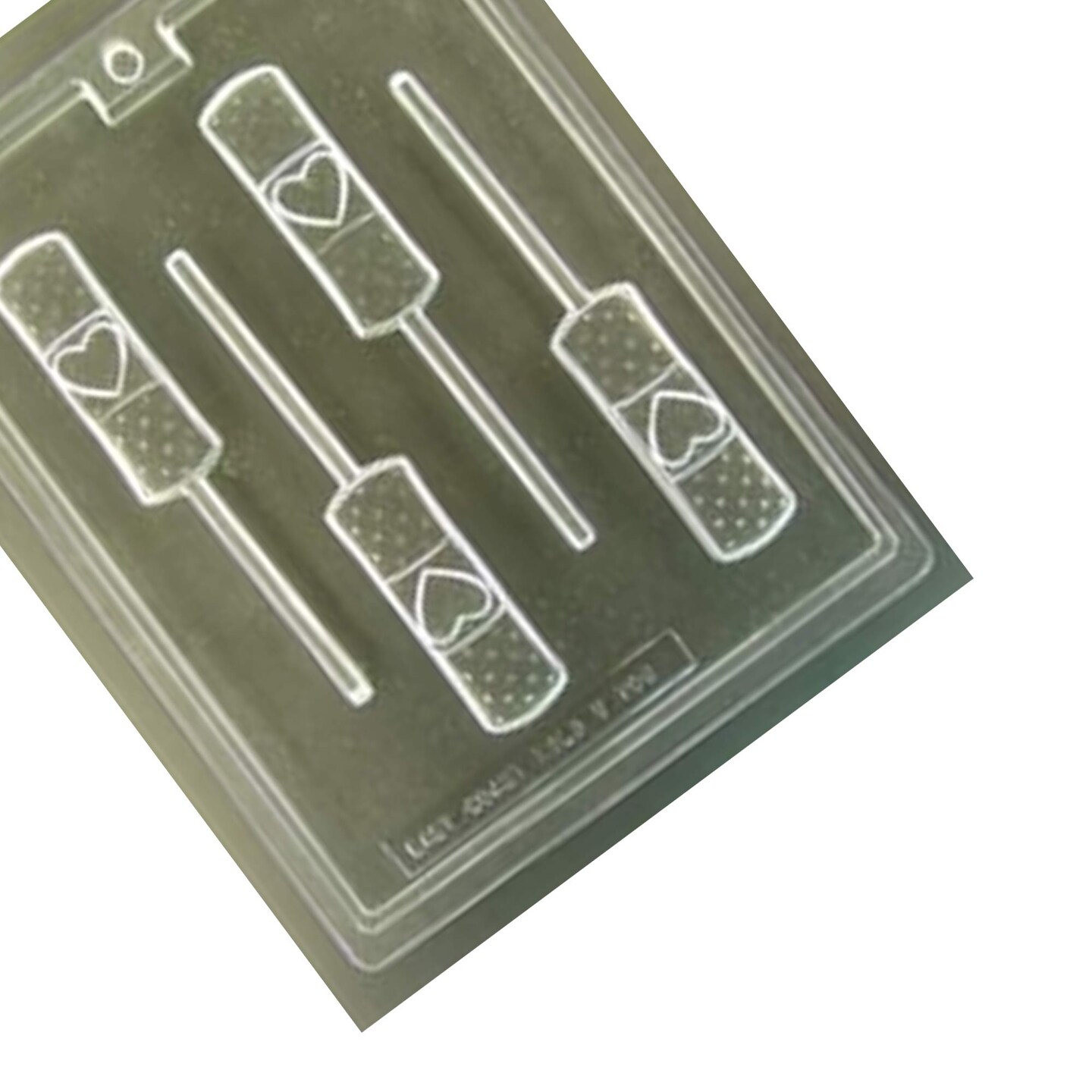 Heart on Band-Aid Pop Chocolate Mold for Sweet Get Well Treats