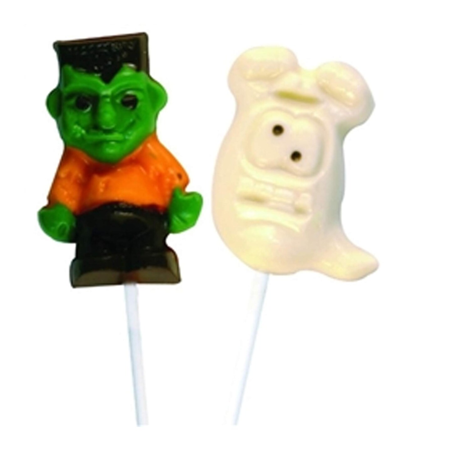 Silly Monster Halloween Pops Chocolate Mold for Spooky Treats