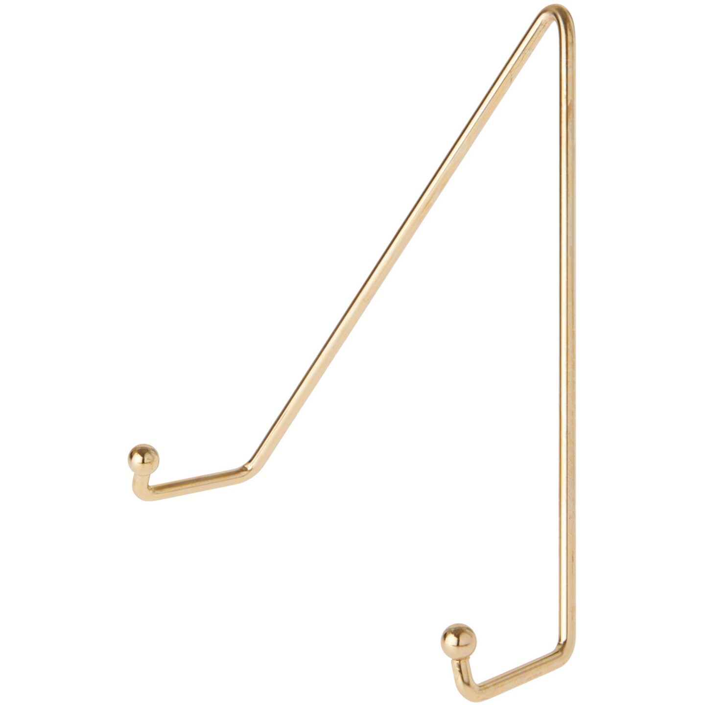 Bard&#x27;s Shiny Gold-toned Wall Mountable Plate Hanger, 7.5&#x22; H x 6.25&#x22; W x 2.25&#x22; D (For Plates 8&#x22; - 10&#x22;)
