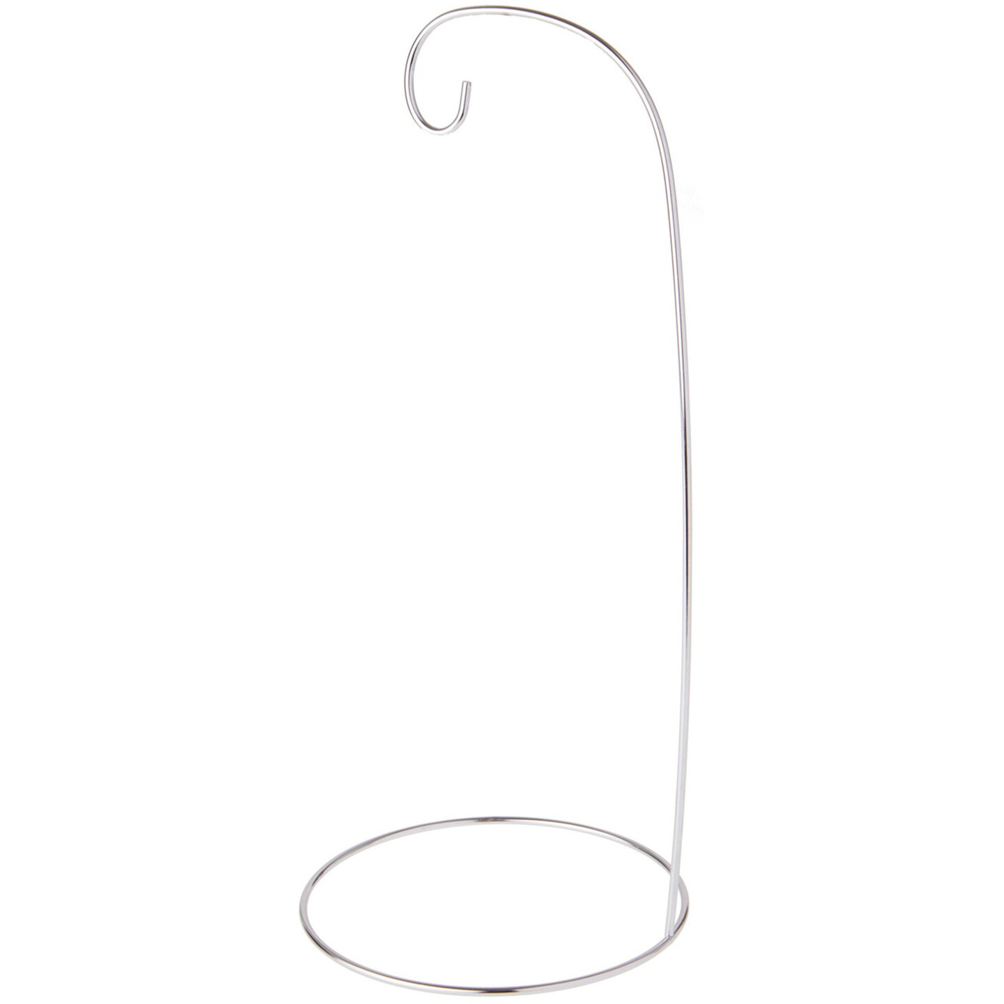 Bard&#x27;s Silver Ornament Stand, 12&#x22; H x 5.25&#x22; W x 5.25&#x22; D