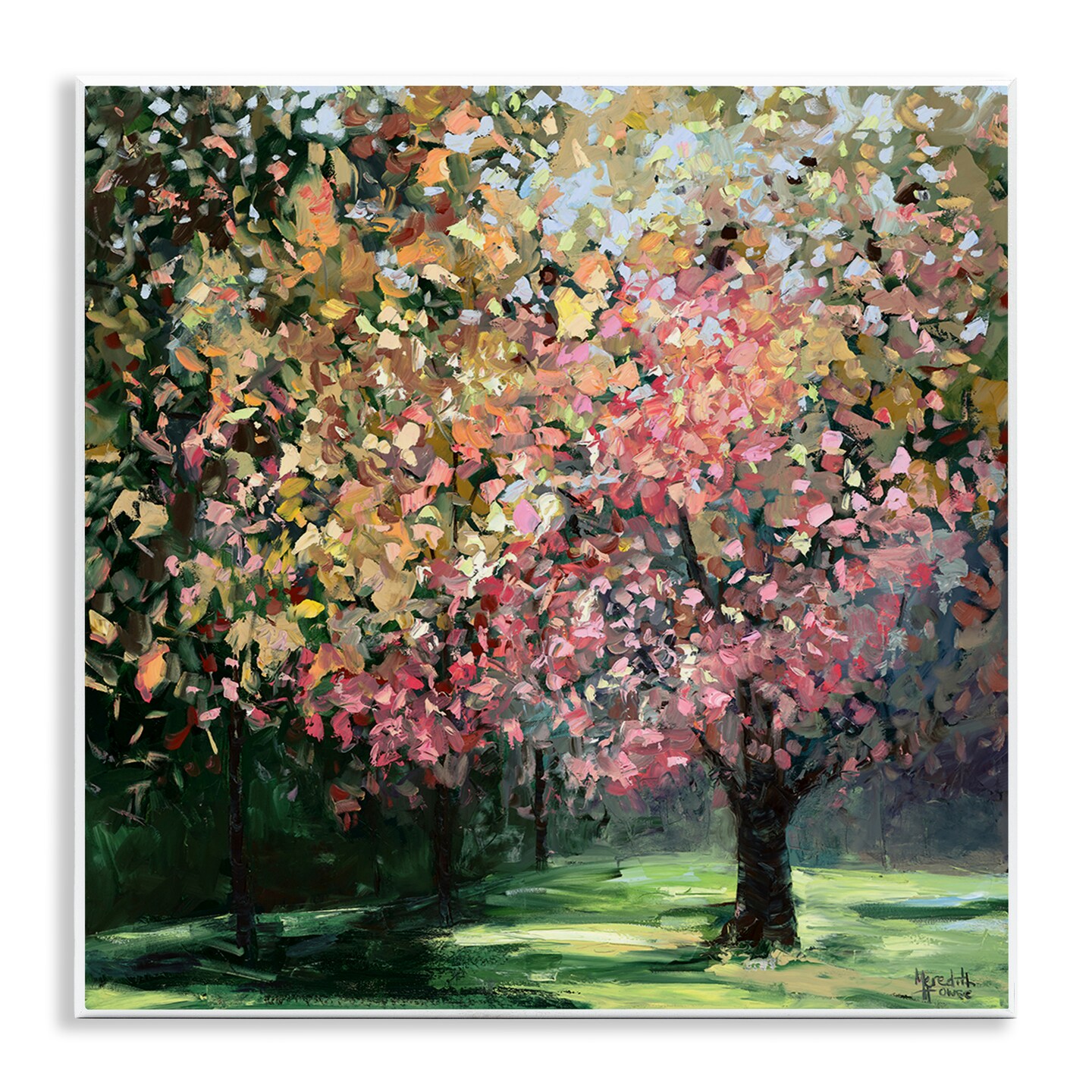 Stupell Industries Timeless Vivid Foliage Wall Plaque Design by Meredith Howse