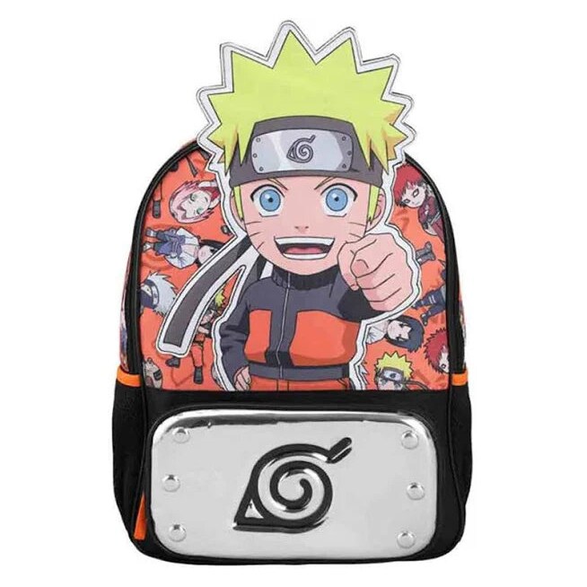 Naruto Shippuden Character Die Cut Kids Backpack
