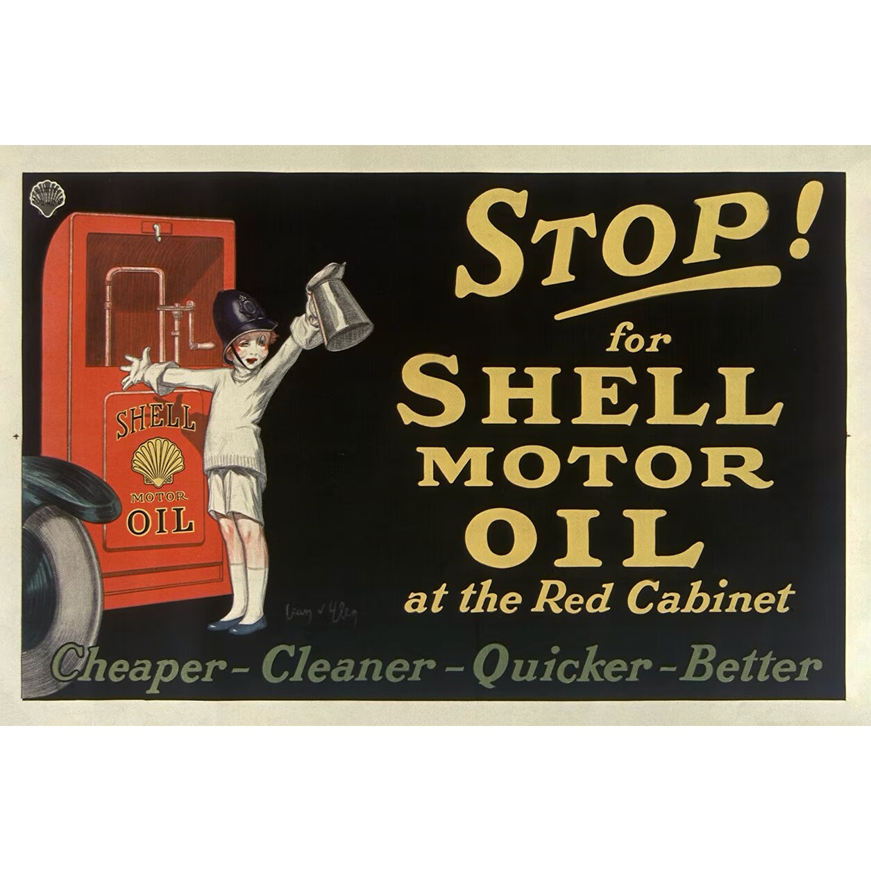 Shell Oil Vintage Poster Prints MakerPlace by Michaels