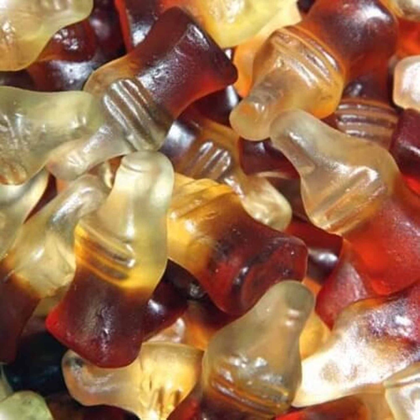 Haribo Happy Cola Gummi Bottle Candy 5lb