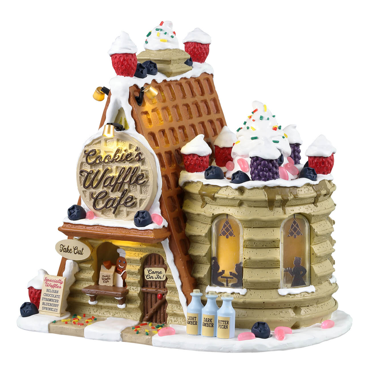 Lemax&#xA9; Sugar &#x27;N Spice Village&#x2122;: Cookie&#x27;s Waffle Caf&#xE9;