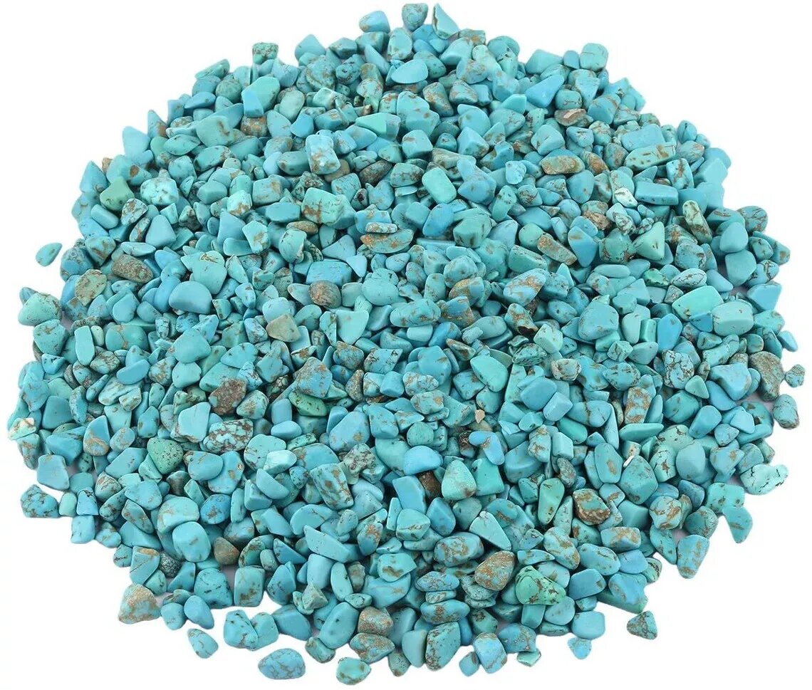 Kitcheniva Turquoise Tumbled Gemstone Mini Chips