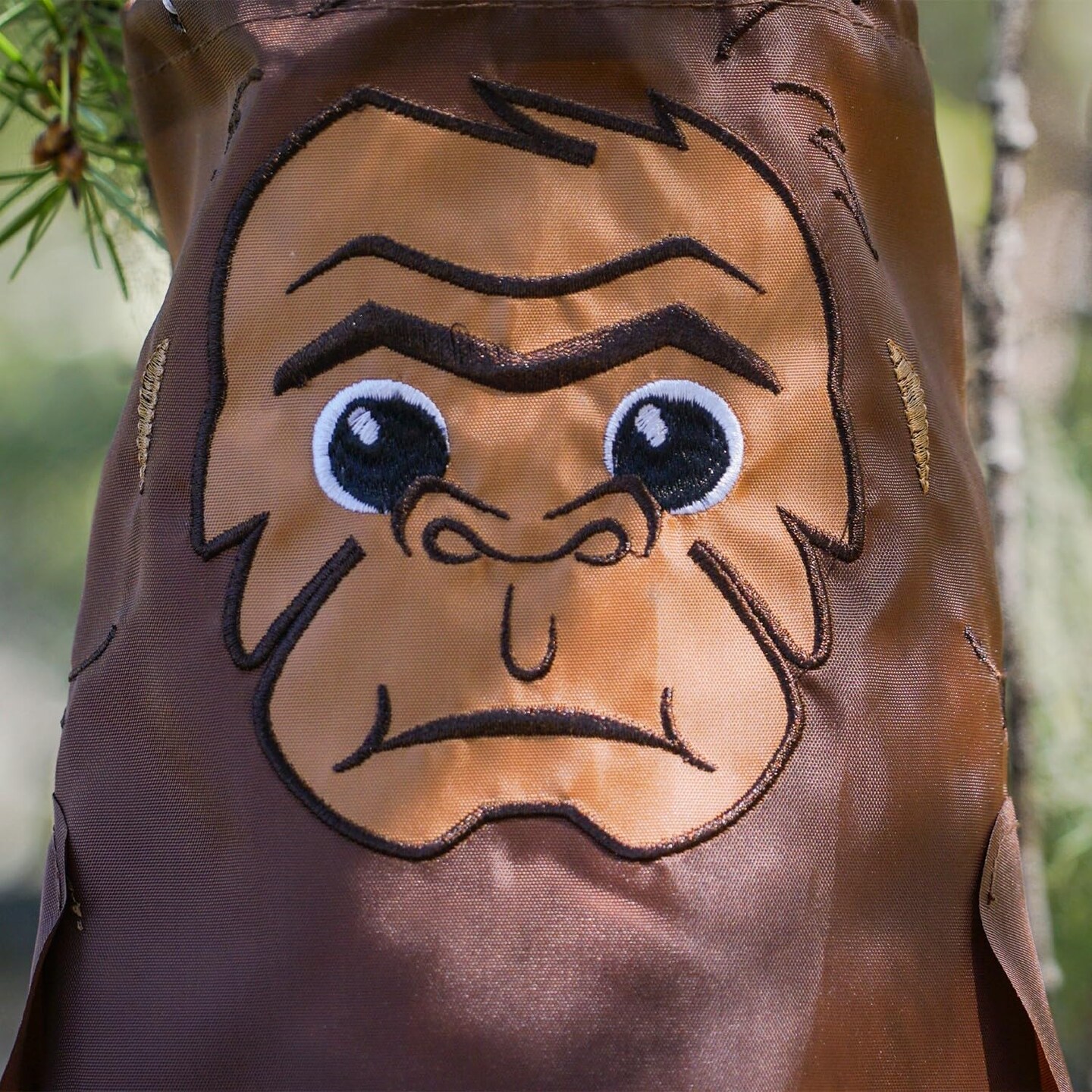 In the Breeze 5229 &#x2014; Baby Bigfoot 30-inch Breeze Buddy &#x2014; Cute Sasquatch Windsock &#x2014; Novelty Outdoor D&#xE9;cor