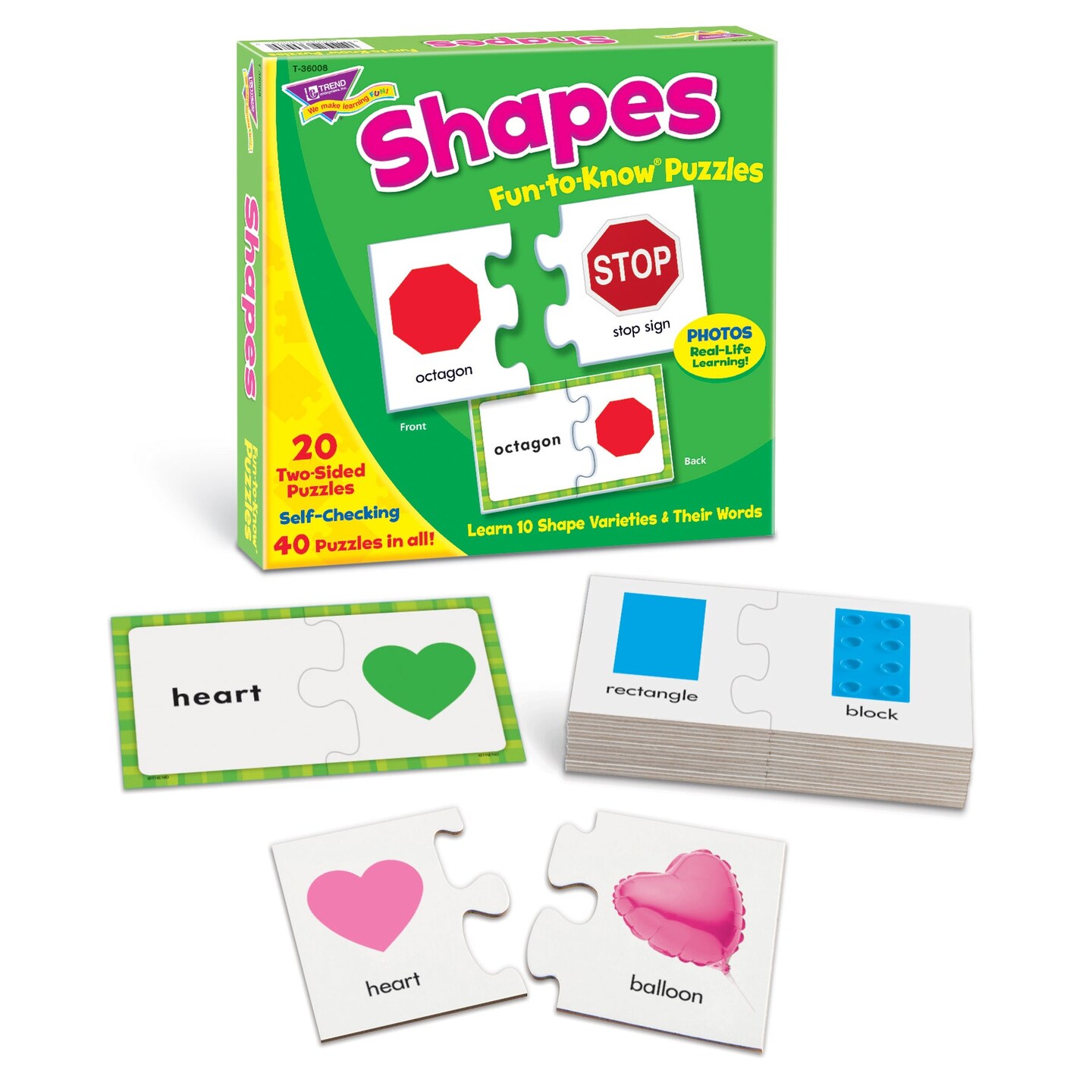 Shapes Fun-to-Know&#xAE; Puzzles