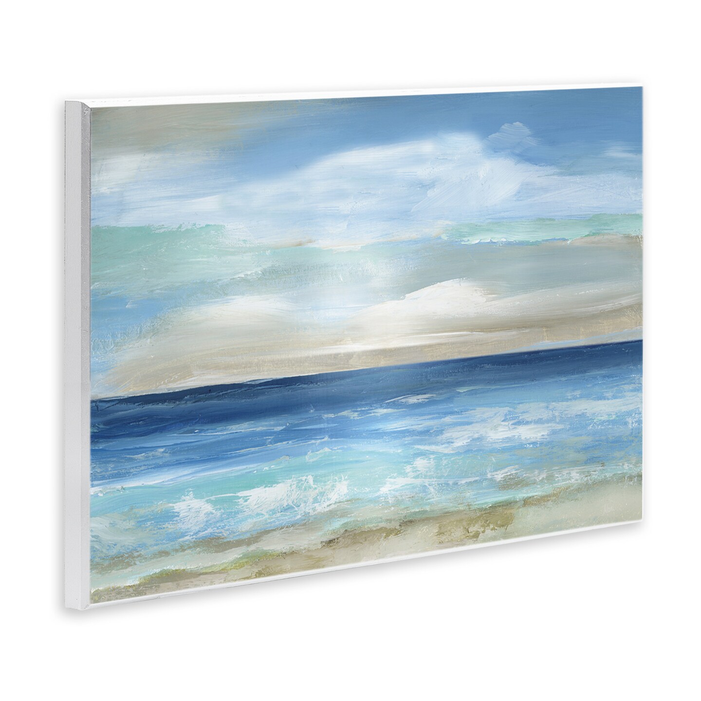 Stupell Industries Crashing Ocean Ripples Scenery Wall Plaque Art