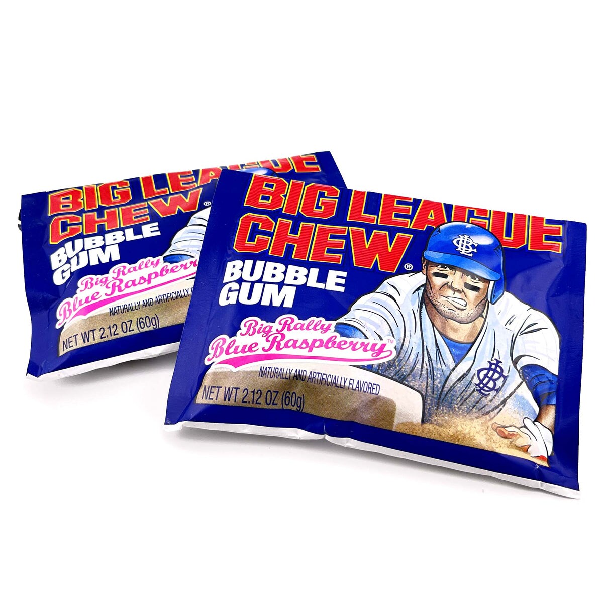 Ford Big League Chew Blue Rasp 12Ct