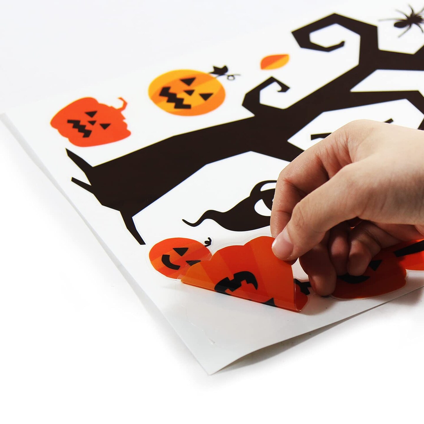 10 Sheets Halloween Window Stickers&#xFF0C; Halloween Window Clings Decals for Halloween Party Decoration Glass Windom Indoor and Outdoor Home Decor