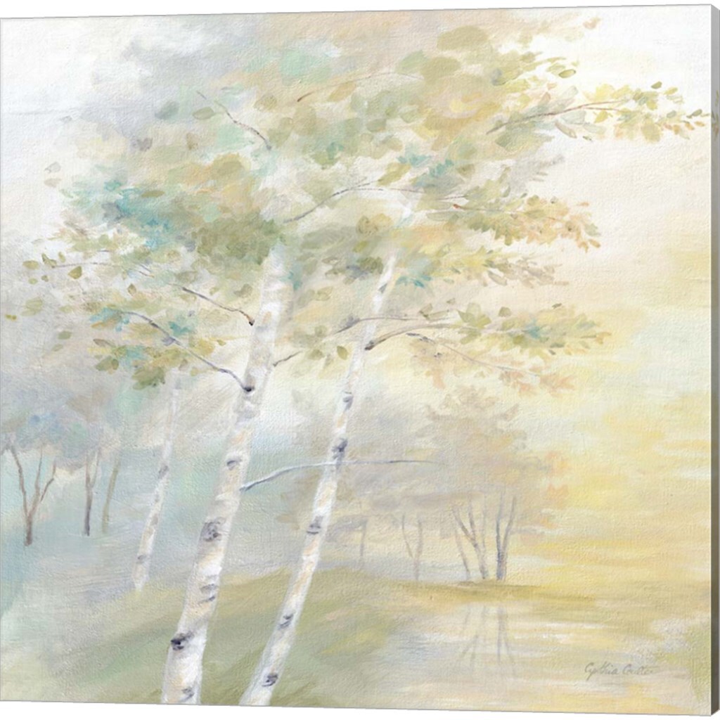 Sunny Glow by Cynthia Coulter 14&#x22; x 14&#x22; Canvas Wall Art (Set of 2)