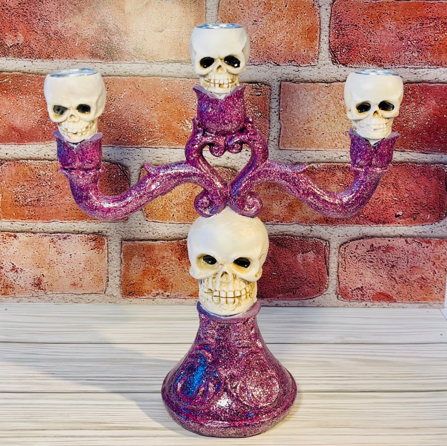 3 Tier Skull Candle Holder | MakerPlace by Michaels