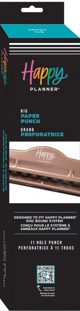 Happy Planner Big Punch-Rose Gold