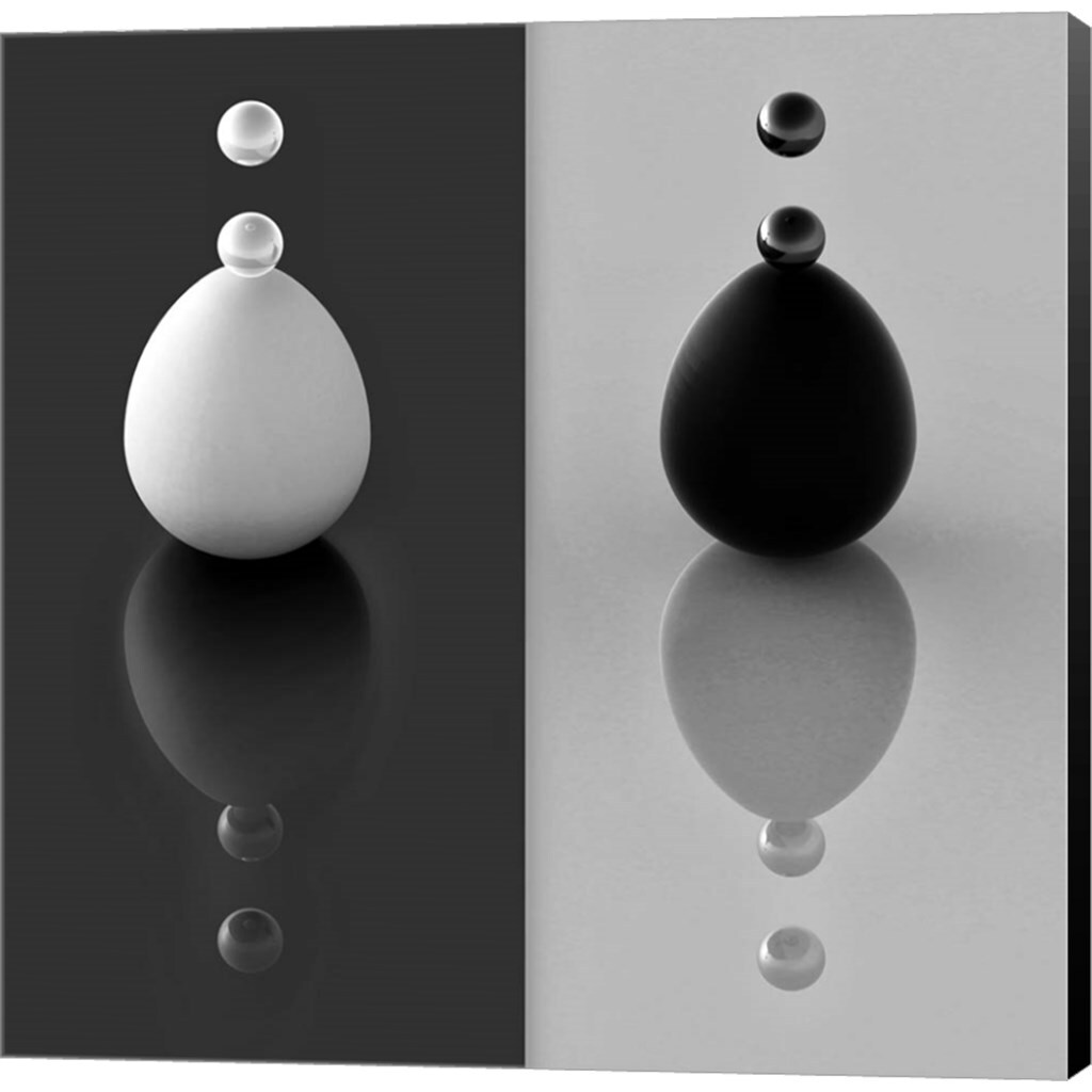 Yin Yang Eggs by Antonyus Bunjamin (Abe) 24&#x22; x 24&#x22; Canvas Wall Art