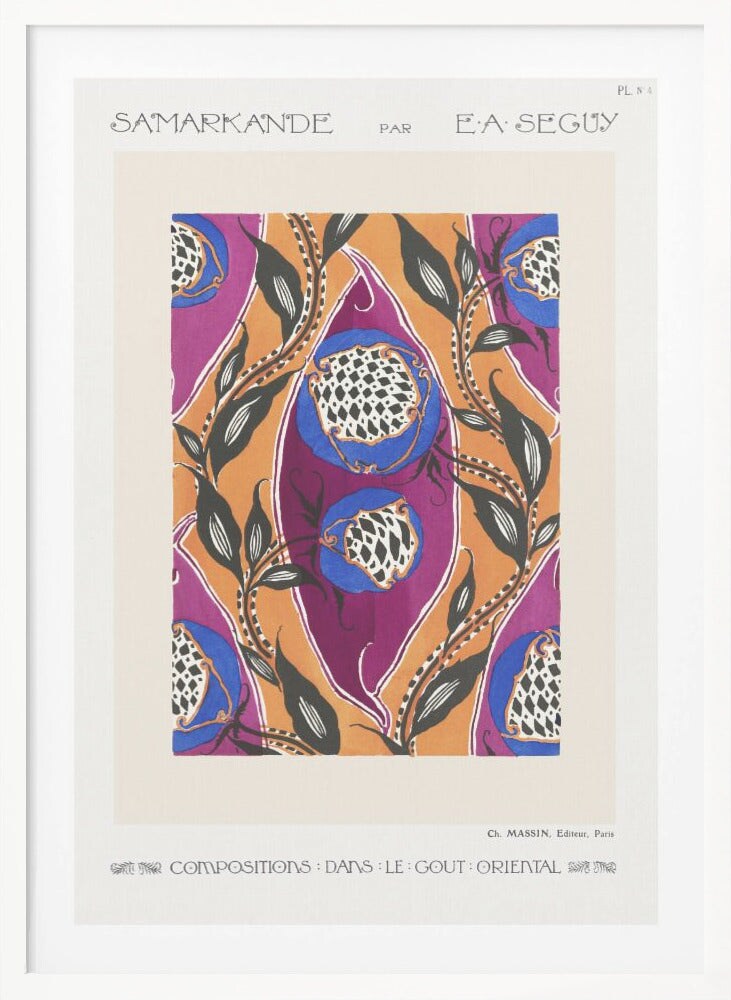 Samarkande 4 Framed Art Modern Wall Decor Michaels