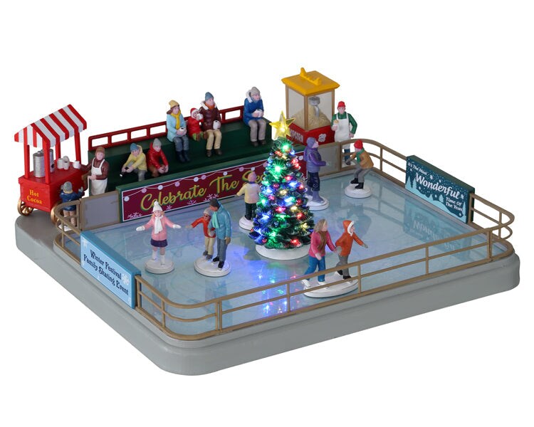 LEMAX Outdoor Skating Rink, with 4.5V Adaptor #14871