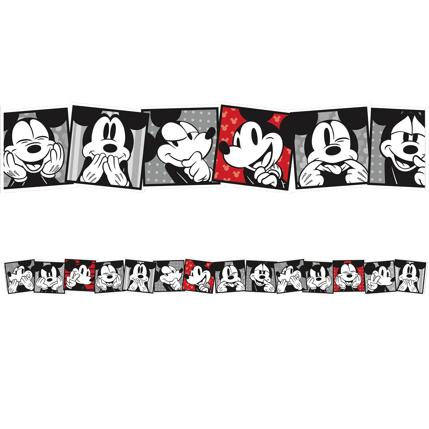 Mickey Mouse&#xAE; Throwback Mickey Selfies Extra Wide Deco Trim&#xAE;, 37 Feet