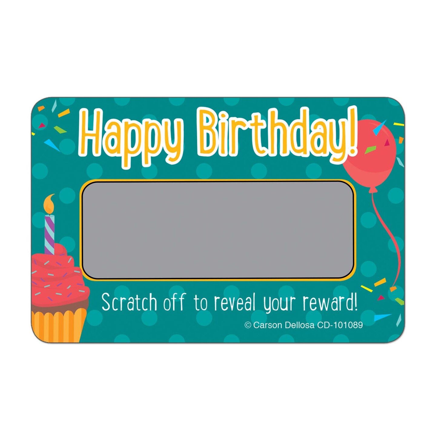 Happy Birthday! Scratch Off Awards &#x26; Certificates