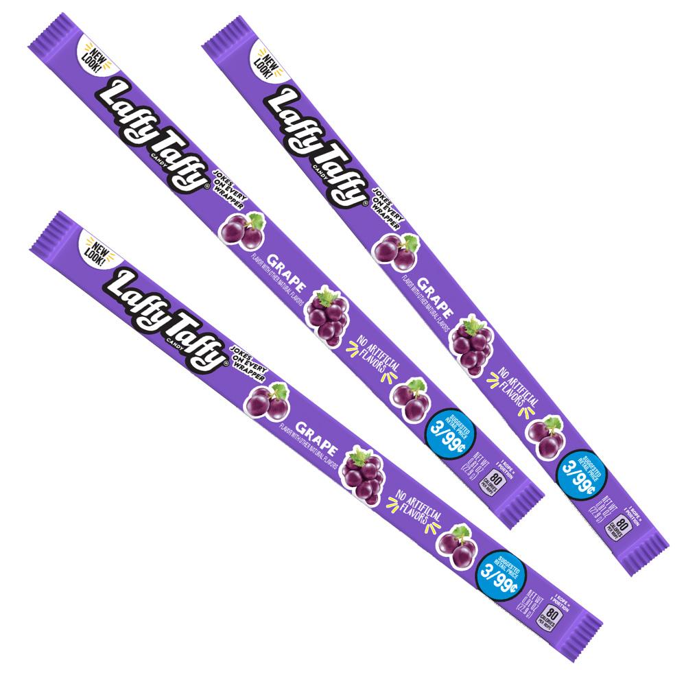 Ferrara Laffy Taffy Grape Ropes 24ct