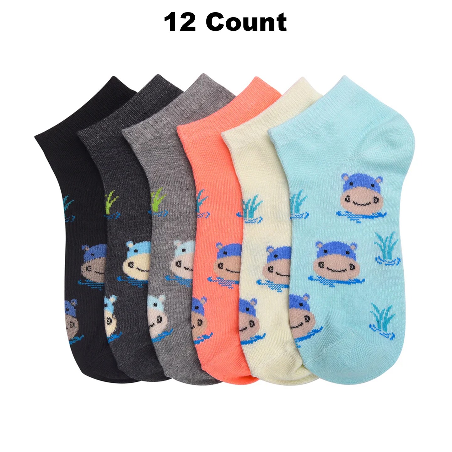 Mamia Spandex Socks Hippo | RADYAN&#xAE;