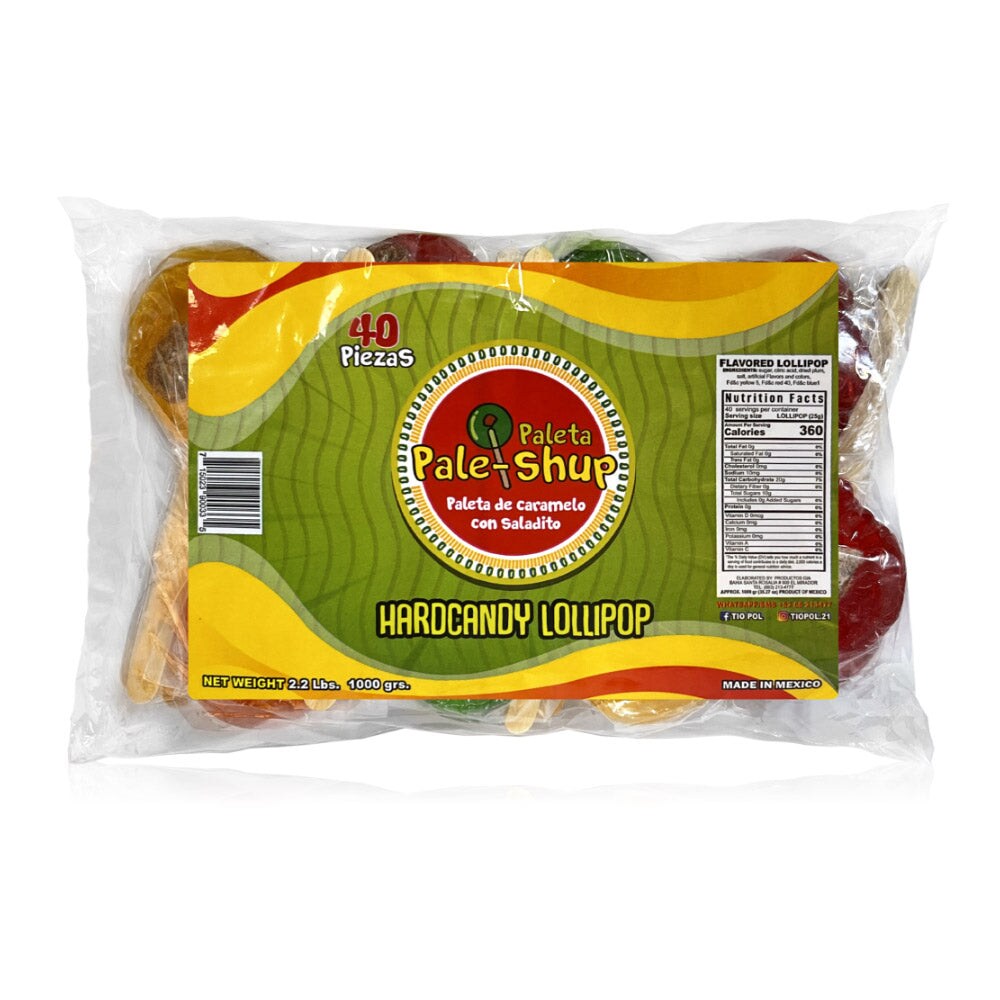 Pale Shup Assorted Paleta 40Ct