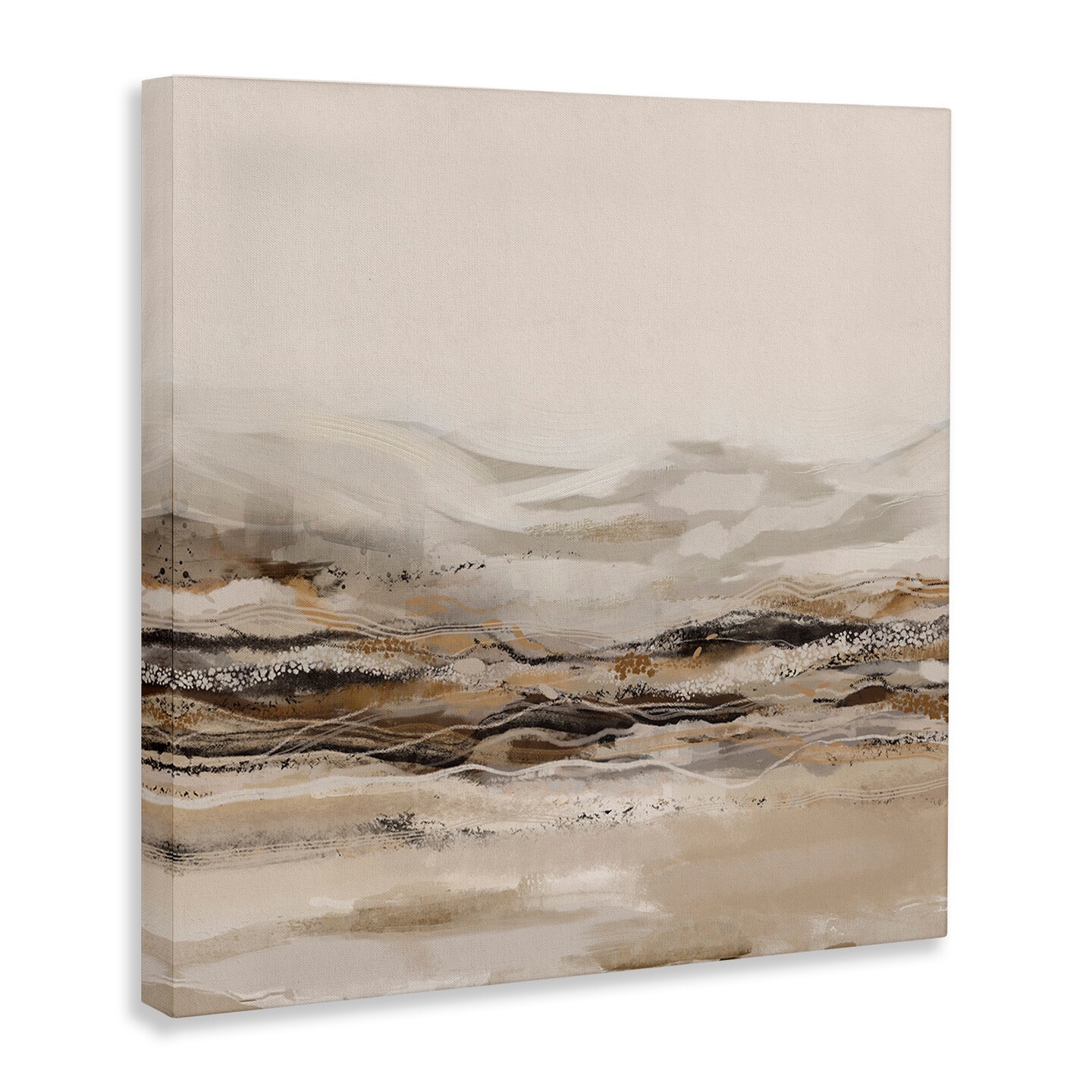 Stupell Industries Abstract Mountains Landscape Canvas Wall Art