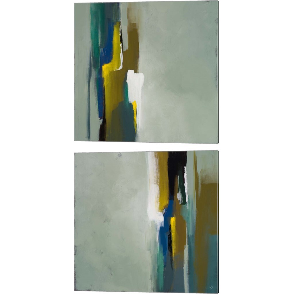 Tranquility by Lanie Loreth 14" x 14" Canvas Wall Art (Set of 2)