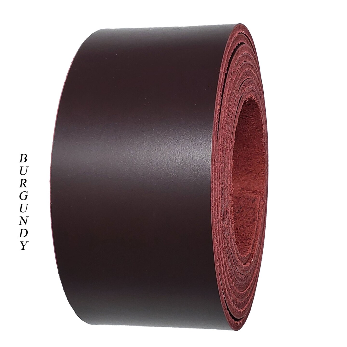 Leather Strips 2 Inch Wide 12" to 96" Long 6-7 oz ( 2.4 - 2.8 mm)-Belts-Collars-Leashes-Purse Straps-Guitar Straps-Hat Bands