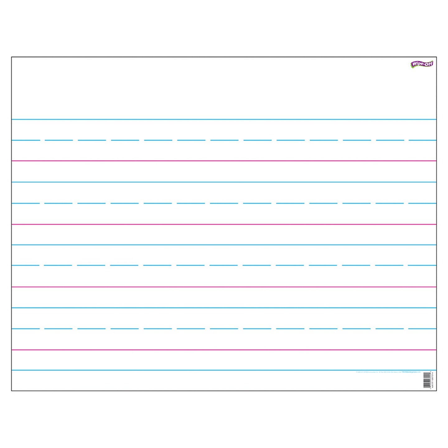 Handwriting Paper Wipe-Off&#xAE; Chart, 22&#x22; x 28&#x22;
