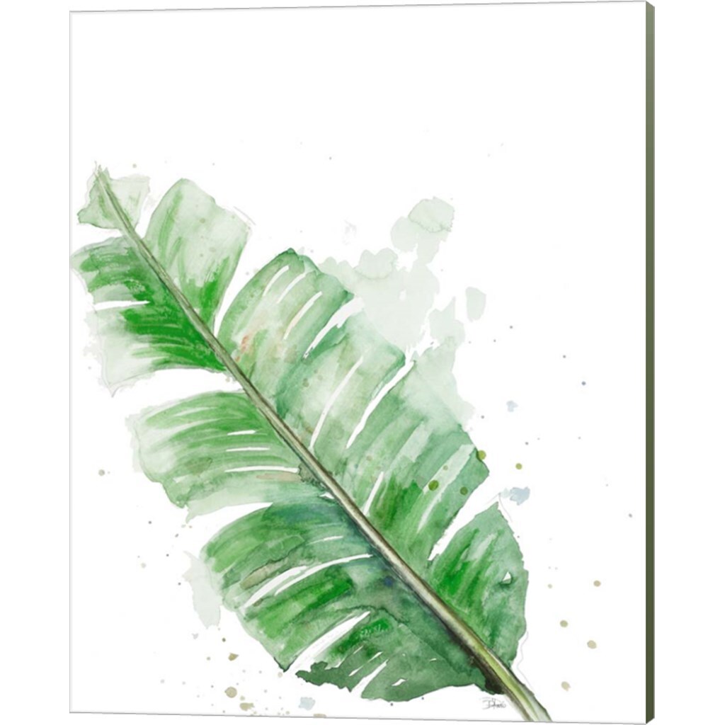 Palm Frond by Patricia Pinto 12" x 15" Canvas Wall Art (Set of 2)