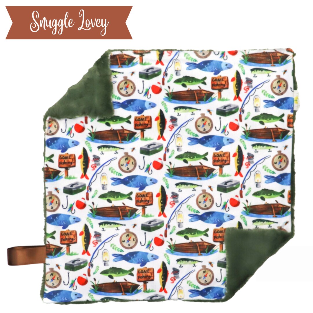 Gone Fishing Nursing Pillow Cover, MInky Nursing Pillow hotsell Cover, Baby Shower Gift