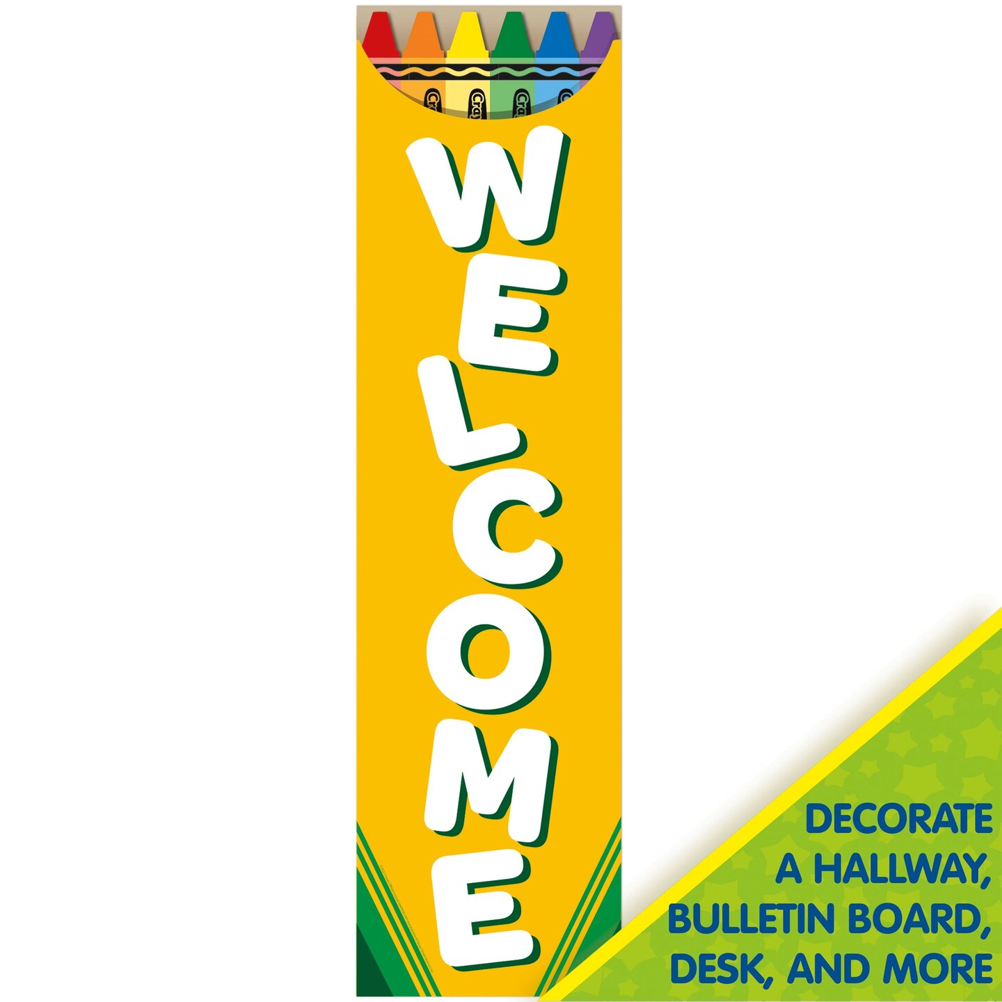Crayola&#xAE; Welcome Vertical Banner