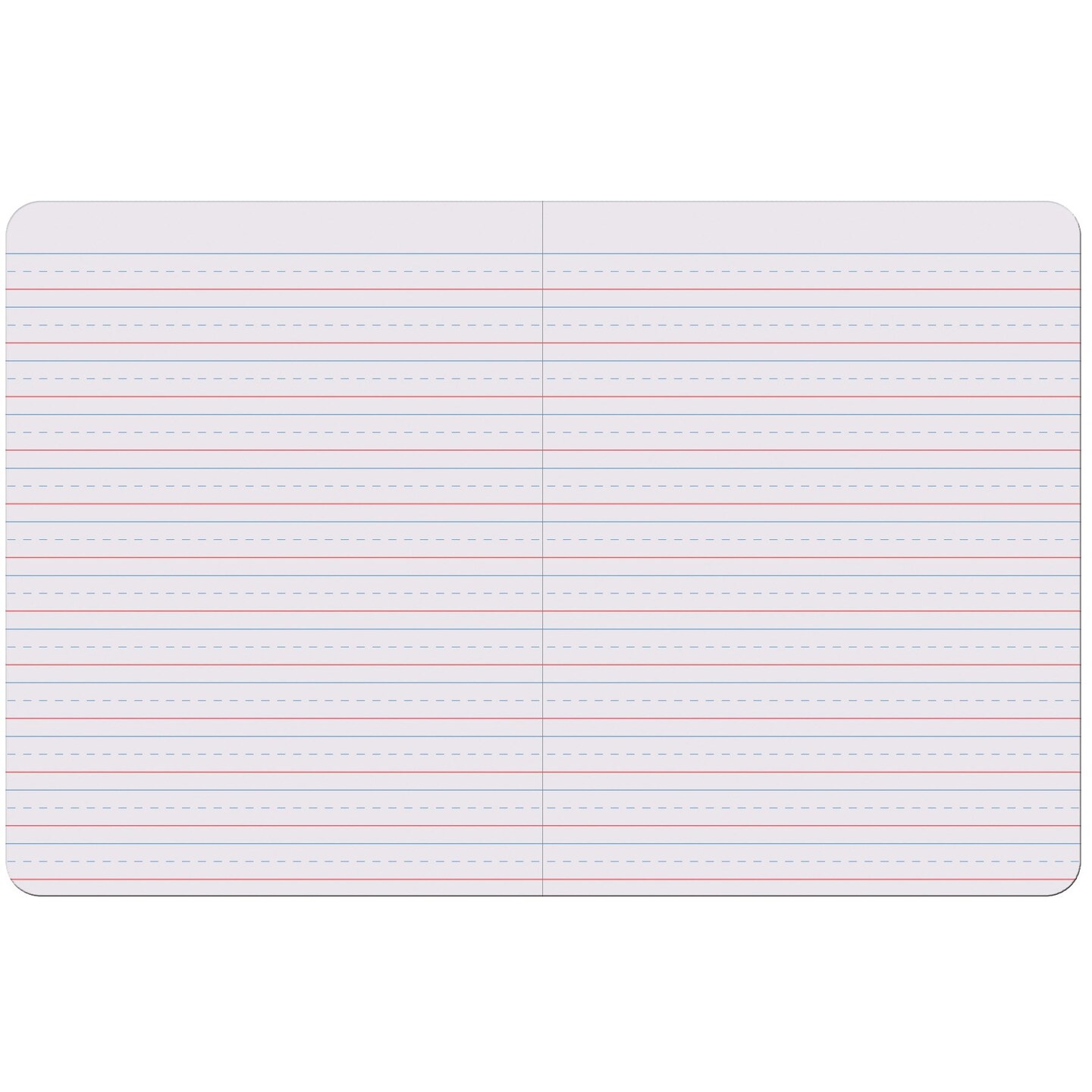 Primary Composition Book, Book Bound, D&#x27;Nealian Grades/Zaner-Bloser, 1/2&#x22; x 1/4&#x22; x 1/4&#x22; Ruled, 9-3/4&#x22; x 7-1/2&#x22;, 100 Sheets